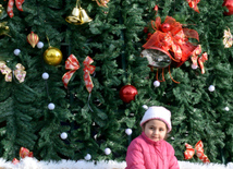 Baku preparing for New Year. Azerbaijan, Dec.16, 2015 